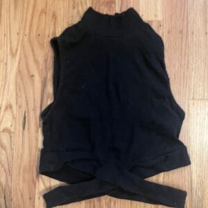 Ribbed Turtle Neck Tank